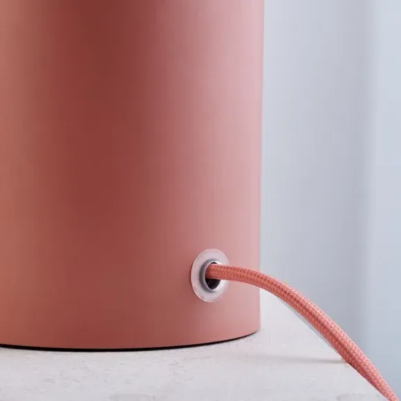 Uplight Table Lamp with Touch Control - Pink, Metal