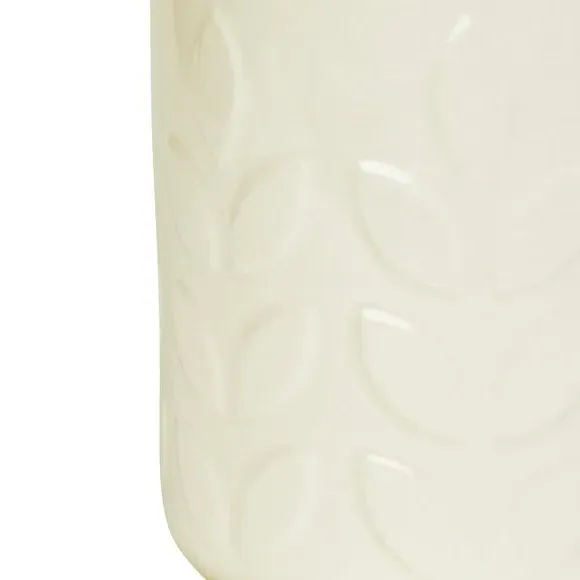 Utensil Pot Storage Container - Cream, Ceramic