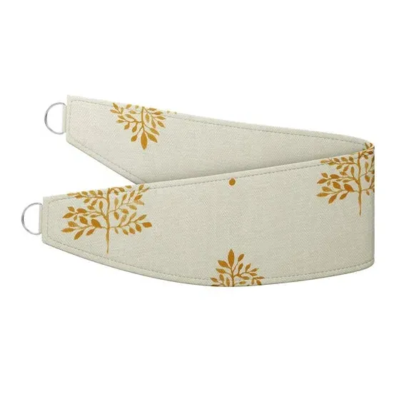 Curtain Tieback Tree Print - Ginger, Cotton