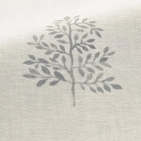 Cushion Cover with Tree Print - Slate, Cotton