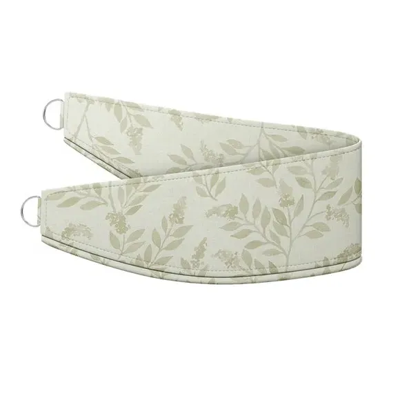 Floral Curtain Tieback - Linen, Cotton