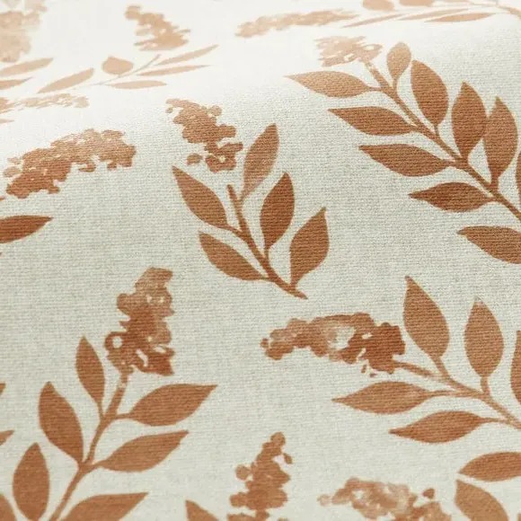 Floral Cushion Cover - Ginger, Cotton