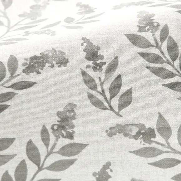 Floral Cushion Cover - Slate, Cotton