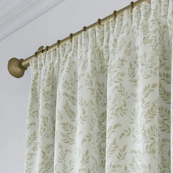 Made to Measure Curtains Floral - Linen, Cotton