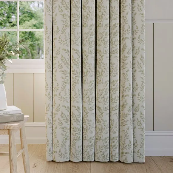Made to Measure Curtains Floral - Linen, Cotton