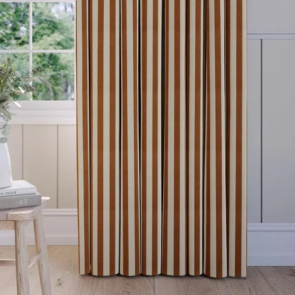 Made to Measure Curtains - Ginger, Cotton image