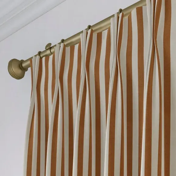 Made to Measure Curtains - Ginger, Cotton