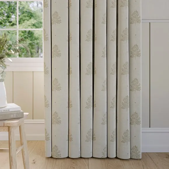 Made to Measure Curtains Tree Print - Linen, Cotton
