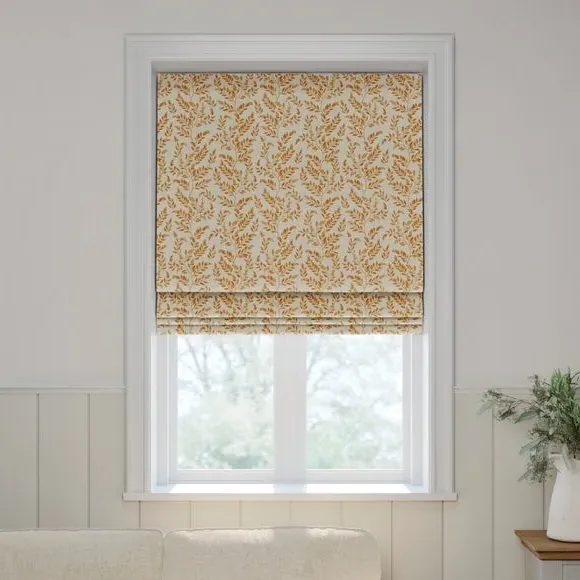 Made to Measure Roman Blind - Ginger, Cotton