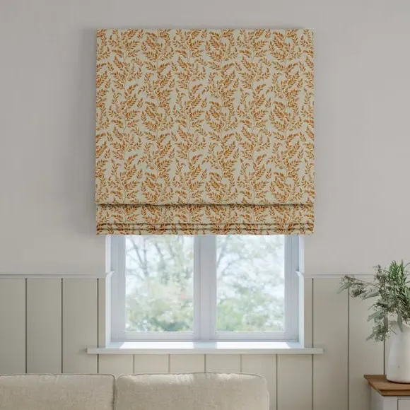 Made to Measure Roman Blind - Ginger, Cotton