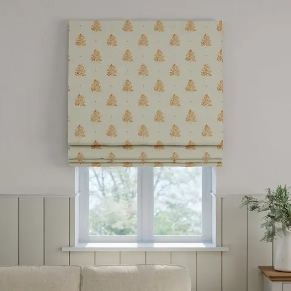 Made to Measure Roman Blind - Ginger, Cotton