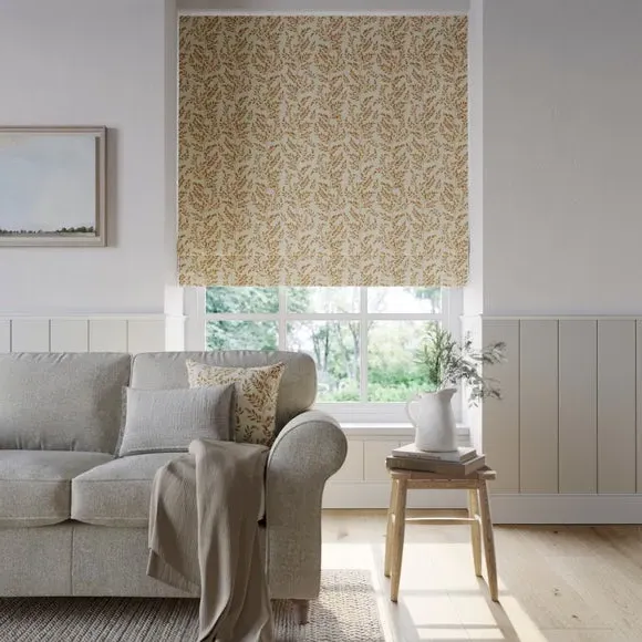Made to Measure Roman Blind - Ginger, Cotton image