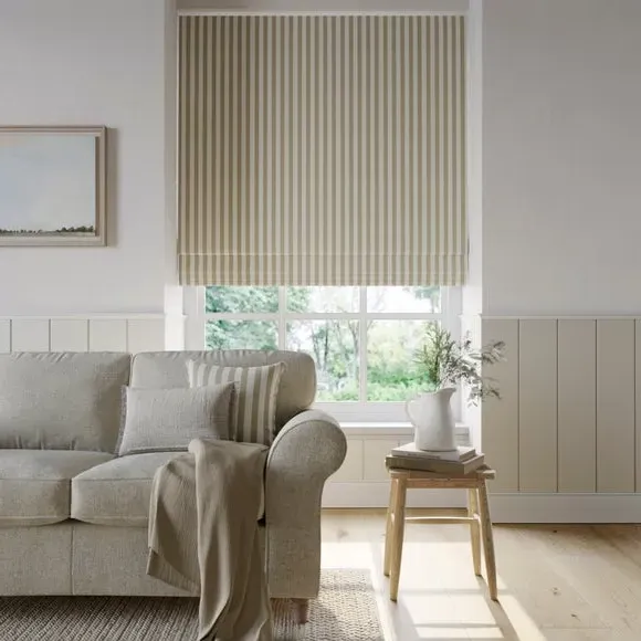 Made to Measure Roman Blind - Linen, Cotton
