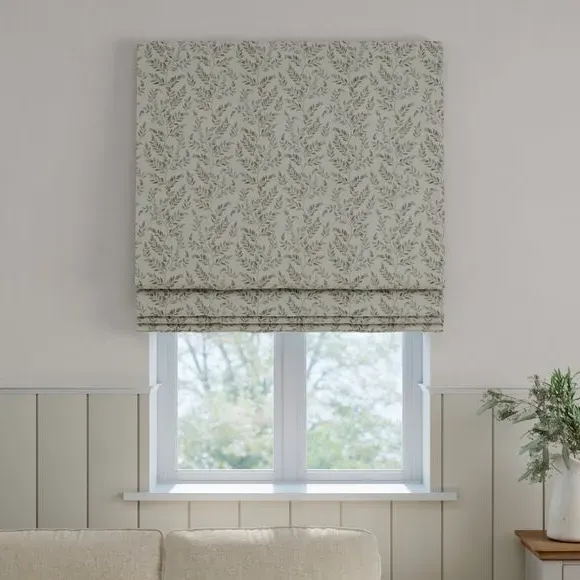 Made to Measure Roman Blind - Slate, Cotton