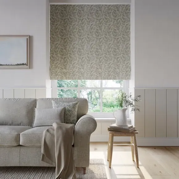 Made to Measure Roman Blind - Slate, Cotton