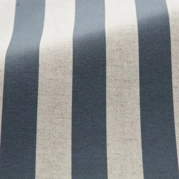 Striped Cushion Cover - Indigo, Cotton