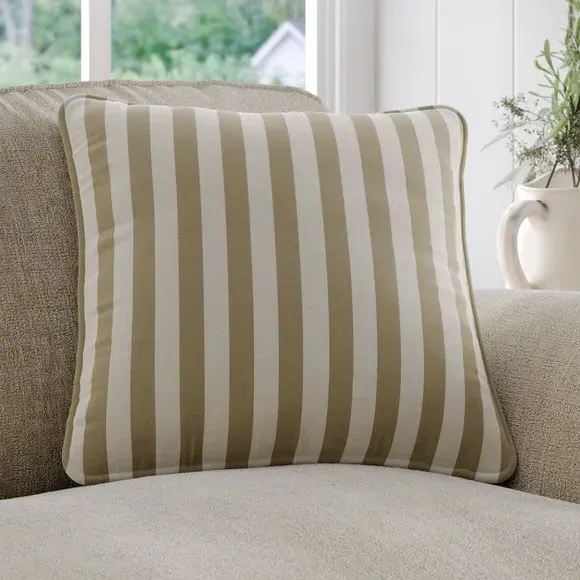Striped Cushion Cover - Linen, Cotton
