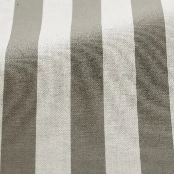 Striped Cushion Cover - Slate, Cotton