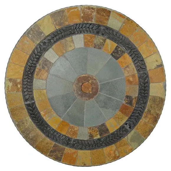 5-Piece Patio Dining Set - Multicolor, Stone