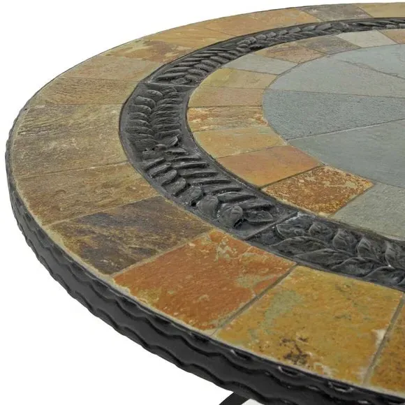 5-Piece Patio Dining Set - Multicolor, Stone