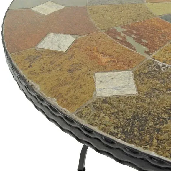 5-Piece Patio Dining Set - Multicolor, Stone