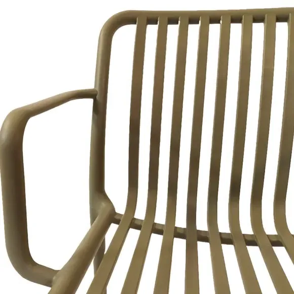 8-Seater Dining Set with Armchairs - Avocado