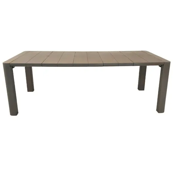 Rectangular Dining Table - Grey, Polypropylene