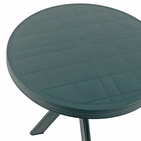 Round Bistro Table - Dark Green