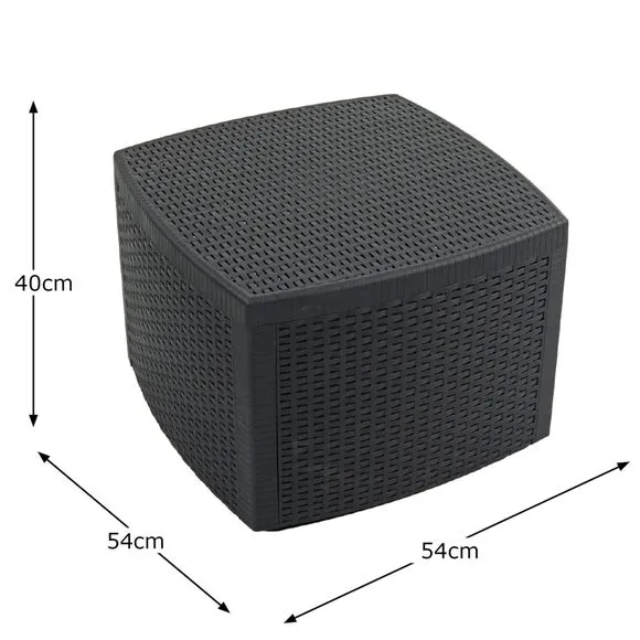 Sicily Side Table - Grey