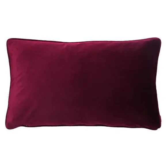 Square Cushion with Leopard Print - Multicolor, Velvet