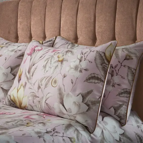 Floral Pillowcase Pair - Blush, Cotton Sateen image