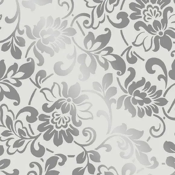 Adhesive Film Roll - Silver, Vinyl
