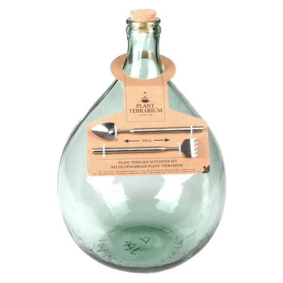 15L Terrarium Bottle with Tools Set - Clear image