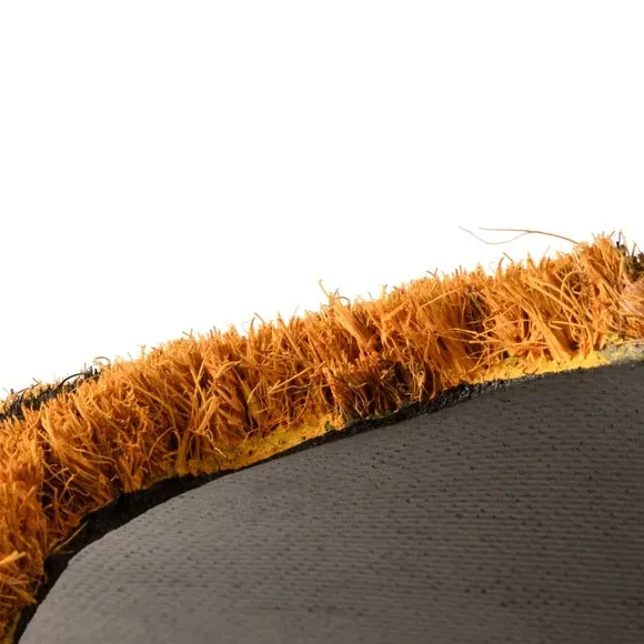 Cheetah Shaped Doormat - Yellow, Coir