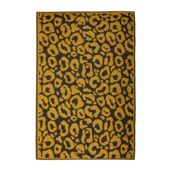 Outdoor Rug Reversible - Brown, Plastic