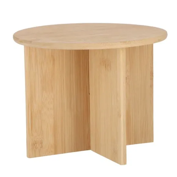 Plant Stand with Storage - Natural, Bamboo