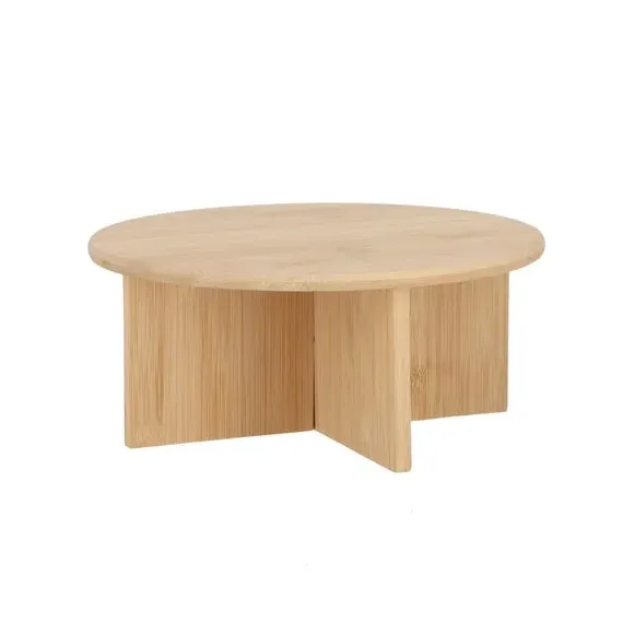 Plant Stand with Storage - Natural, Bamboo