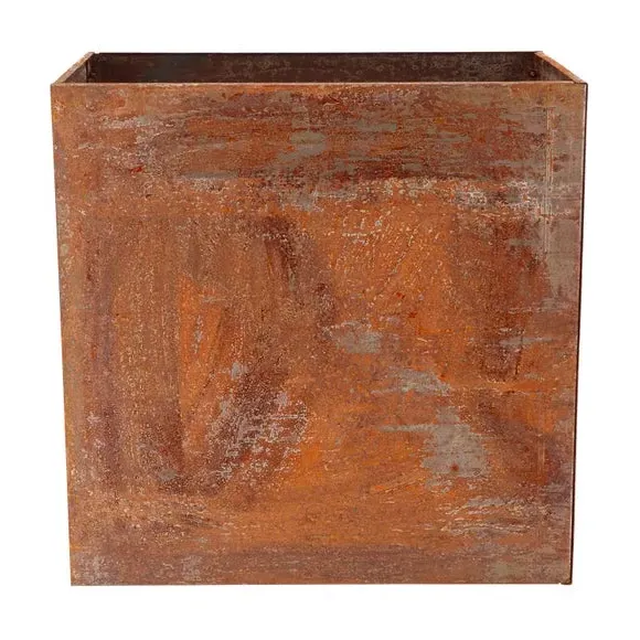Rectangular Planter - Rust, Corten Steel
