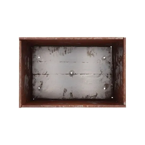 Rectangular Planter - Rust, Corten Steel