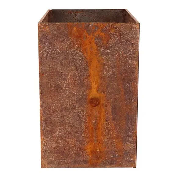 Rectangular Planter - Rust, Corten Steel