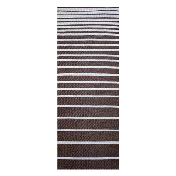 Stairway Pattern Balcony Runner - Brown image