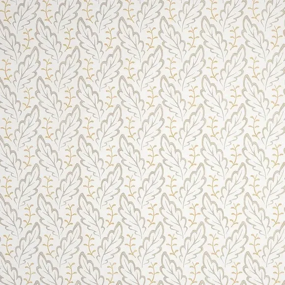 Botanical Leaf Wallpaper - Brown, Paper