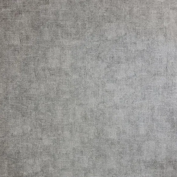 Hessian Textured Wallpaper - Grey, Vinyl