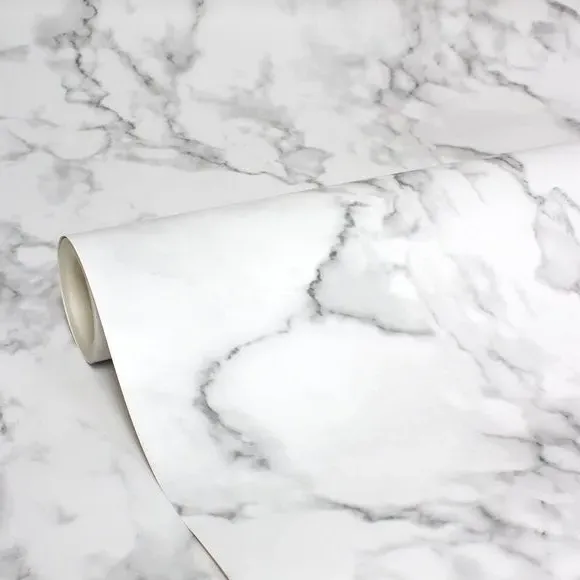 Marble Design Wallpaper - White