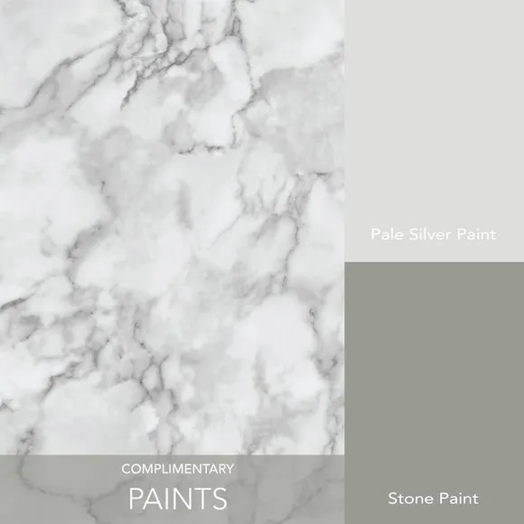 Marble Design Wallpaper - White