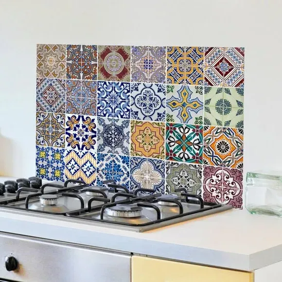 Self Adhesive Kitchen Panel - Multicoloured