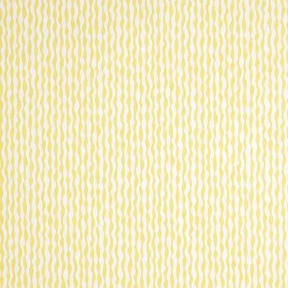 Squiggle Wallpaper with Matt Finish - Yellow