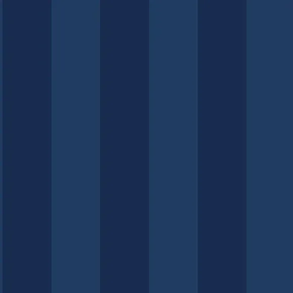 Striped Wallpaper with Matte Finish - Blue