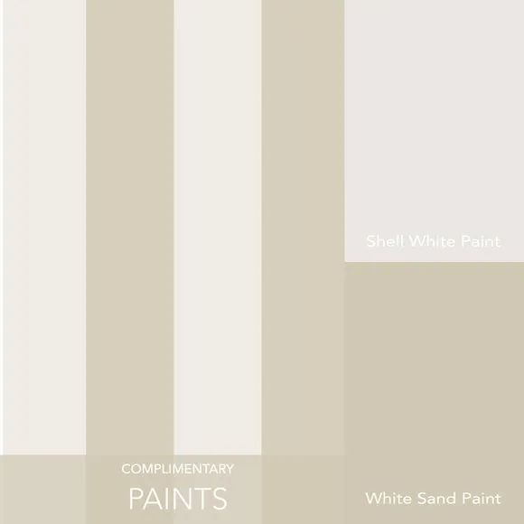 Striped Wallpaper with Matte Finish - Natural