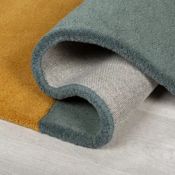 Abstract Wool Rug - Multicoloured, Hand Tufted